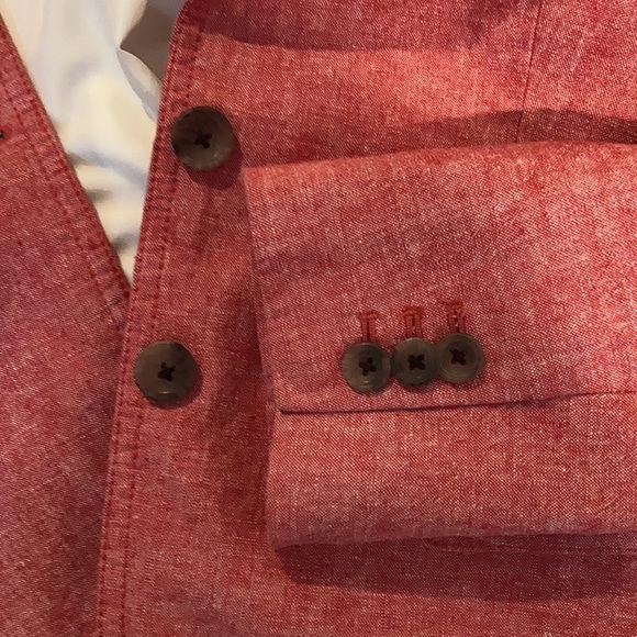 J. Crew Schoolboy Linen jacket Sz 8 - Picture 7 of 9